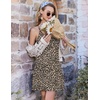 image:imageEkouaer Nightgowns for Women Bamboo Viscose Night Gown Sleeveless Sleep Dress Racerback Spaghetti Strap Chemise SleepwearLeopard