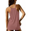 image:imageEkouaer Pajamas for Women Set Soft Cami Short Sets 2 Pieces Pjs Sleepwear V Neck Loungewear with PocketsPurplered