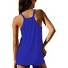 image:imageEkouaer Pajamas for Women Set Soft Cami Short Sets 2 Pieces Pjs Sleepwear V Neck Loungewear with PocketsRoyal Blue