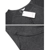 image:imageEkouaer Sleepwear Mens Nightshirt Short Sleeve Pajamas Comfy Big amp Tall Henley Sleep Shirt MXXXLDark Grey