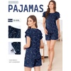 image:imageEkouaer Womens Pajama Sets 2 Piece Ruffle Sleeves Top and Shorts Pjs Soft Sleepwear Cute Loungewear set with PocketsNavy Blue Star