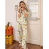 image:imageEkouaer Womens Pajama Sets Button Down Loungewear Short Sleeve Sleepwear 2 Piece Pants Pjs Set with Pockets SXXLHorse Collection