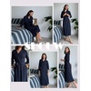 image:imageEkouaer Womens Robe Long Waffle Knit Bathrobe Lightweight Soft Kimono Robes Loungewear SXXLBig Wafflenavy Blue