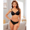 image:imageEkouaer Womens Thongs Invisible Panties No Show Seamless Low Waist Breathable GString Cotton Thongs 6 PackMulticolored 13  6 Pack