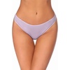 image:imageEkouaer Womens Thongs Invisible Panties No Show Seamless Low Waist Breathable GString Cotton Thongs 6 PackMulticolored 9  6 Pack
