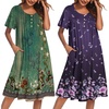 Floral Green/Floral Purple