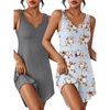 Grey/Blue Floral