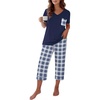 Navy Blue Plaid