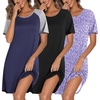 Black/Navy Blue/Purple Abstract Dots