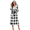 White Black Plaid
