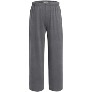 image:imageEkouaer Boys Pajama Pants Soft Lounge Pants Comfy Plaid Pajama Bottoms Elastic Waist PJS BottomsPure Grey