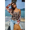 image:imageEkouaer 3 Pack Womens Silk Satin Tank Top V Neck Camisole Cami Spaghetti Strap Top Loose Sleeveless Blouses Tank ShirtBlackIrregular PrintLeopard