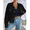 image:imageEkouaer Long Sleeve Crop Tops for Women Scroop Neck Lightweight Basic Base Layer Thermal Undershirts ShirtsA Navy Blue
