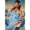 image:imageEkouaer Satin Tank Tops for Women Silk Camisole Tops 2 Pack V Neck Spaghetti Strap Blouse Soft Dressy CamisoleWhiteLight Blue