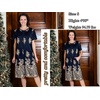 image:imageEkouaer Women Robes Lightweight House Coat Short Sleeve Floral Print Mumu House Dresses with Pockets Zipper NightgownsFloral Black Gold