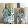 image:imageEkouaer Women Robes Lightweight House Coat Short Sleeve Floral Print Mumu House Dresses with Pockets Zipper NightgownsFloral Green
