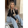 image:imageEkouaer Womens Long Sleeve Shirts Tight Fitted Tops Crewneck Underscrubs Tee Lightweight Basic Thermal UndershirtsBlack