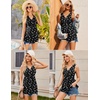 image:imageEkouaer Womens Maternity Tank Tops 3 Packs Sleeveless Nursing Tops V Neck Breastfeeding Shirts Pregnancy ClothesLake Green  Floral Black  Pink3pcs