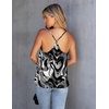 image:imageEkouaer Womens Silk Satin Cami Tank Top 2026 Mesh VNeck Adjustable Strap Sleeveless Summer Camisole BlouseBlackWhite