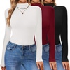 Black/White/Wine Red