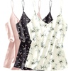 Champagne/Black Floral/White Floral
