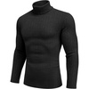 image:imageEkouaer Men Turtleneck Shirts Lightweight Long Sleeve T Shirt Ribbed Thermal Tops Baselayer Pullover SXXL