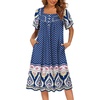 Navy Blue Boho