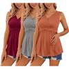 Caramel / Grey / Wine Red(3pcs)