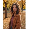 image:imageEkouaer 3 Pack Long Sleeve Shirts for Women V Neck T Shirt Fall Casual Tops Basic Base Layer Undershirts Tees 2025 SXXLBlackWine RedCaramel