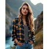 image:imageEkouaer 3 Pack Long Sleeve Shirts for Women V Neck T Shirt Fall Casual Tops Basic Base Layer Undershirts Tees 2025 SXXLBlackWine RedGray