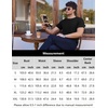 image:imageEkouaer Mens Knit TShirts Short Sleeve Casual Ribbed Shirts Lightweight Crewneck Tees Stretchy Undershirts SXXLBlack