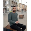 image:imageEkouaer Mens Long Sleeve Shirts Ribbed Pullover Tees Sim Fit Thermal Tops Crew Neck Stretchy Undershirts S3XLDeep Grey