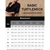 image:imageEkouaer Mens Mock Turtleneck Long Sleeve Turtle Neck Tops Lightweight Undershirt Thermal Sweater ShirtsNavy Blue