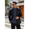 image:imageEkouaer Mens Mock Turtleneck Long Sleeve Turtle Neck Tops Lightweight Undershirt Thermal Sweater ShirtsNavy Blue
