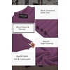 image:imageEkouaer Mens Mock Turtleneck Long Sleeve Turtle Neck Tops Lightweight Undershirt Thermal Sweater ShirtsPurple