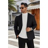 image:imageEkouaer Mens Mock Turtleneck Long Sleeve Turtle Neck Tops Lightweight Undershirt Thermal Sweater ShirtsWhite