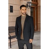 image:imageEkouaer Mens Mock Turtleneck Shirts Long Sleeve Underwear Tops Fleece Ribbed Knit Pullover Sweater Basic Thermal SweatshirtsGreen Gray