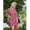 image:imageEkouaer Robes for Women Lightweight Waffle Bath Robe Soft Floral Ladies Sleepwear Loungewear SXXLRosepaisley Ethnic