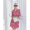 image:imageEkouaer Robes for Women Lightweight Waffle Bath Robe Soft Floral Ladies Sleepwear Loungewear SXXLRosepaisley Ethnic