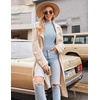 image:imageEkouaer Thermal Turtleneck Shirt Women Ribbed Long Sleeve Mock Neck Tops Slim Fit Lettuce Trim Base LayerBlue