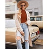 image:imageEkouaer Thermal Turtleneck Shirt Women Ribbed Long Sleeve Mock Neck Tops Slim Fit Lettuce Trim Base LayerCaramel