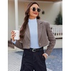 image:imageEkouaer Women 3 Pack Turtleneck Shirts Ribbed Thermal Underwear Tops Lightweight Long Sleeve Layer Tees Basic Pullover BlouseBlackLight GreenLight Blue