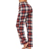 image:imageEkouaer Womens 2 Pack Lounge Pants Comfy Pajama Pants Plaid Pajama Bottoms with Pockets Drawstring Pj Bottoms Pants2 Packset 5