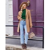 image:imageEkouaer Womens Mock Turtleneck Long Sleeve Shirts Ribbed Knit Lightweight Pullover Sweater Stretch Fitted Thermal TopGreen