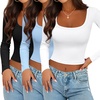 Black/White/Light Blue