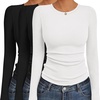 Black / Black / White (3pcs)
