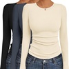 Black / Dark Grey / Off White (3pcs)