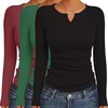Black / Green / Wine Red (3pcs)