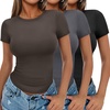 3pcs Black/ Dark Gray/ Brown