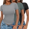 3pcs Black/ Sage Green/ Light Gray